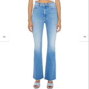 Mother Weekender Fray (w/ tailored clean hems) Size 29 “Read Between the Lines”